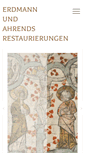 Mobile Screenshot of ea-restaurierungen.de